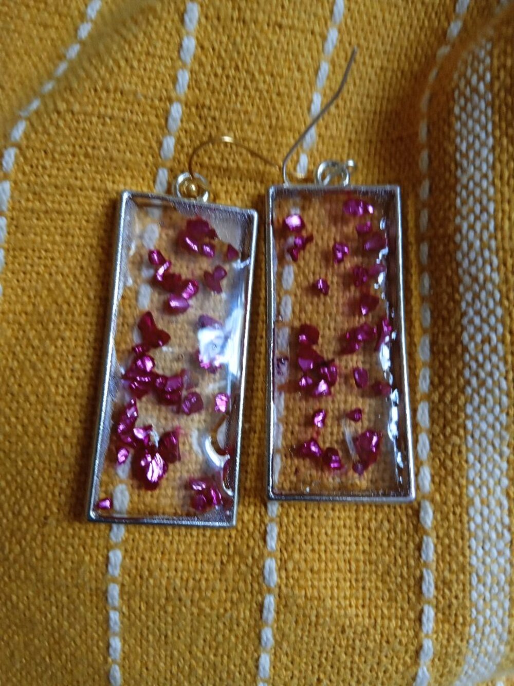 cute resin earrings